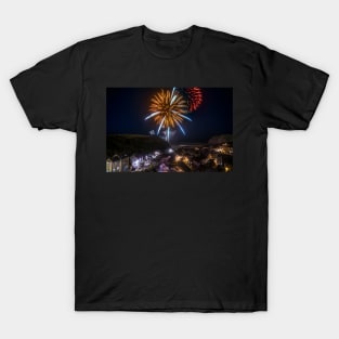 Staithes Fireworks T-Shirt